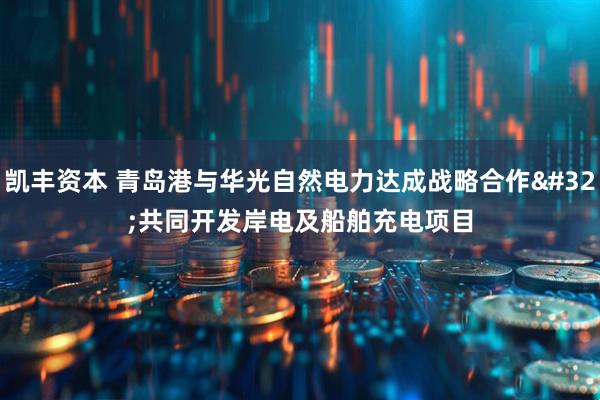 凯丰资本 青岛港与华光自然电力达成战略合作&#32;共同开发岸电及船舶充电项目